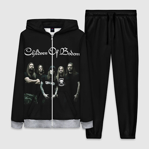 Женский костюм Children of Bodom 3 / 3D-Меланж – фото 1