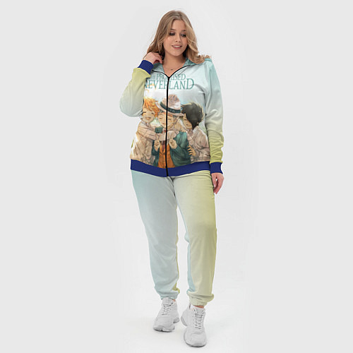 Женский костюм The Promised Neverland / 3D-Синий – фото 4