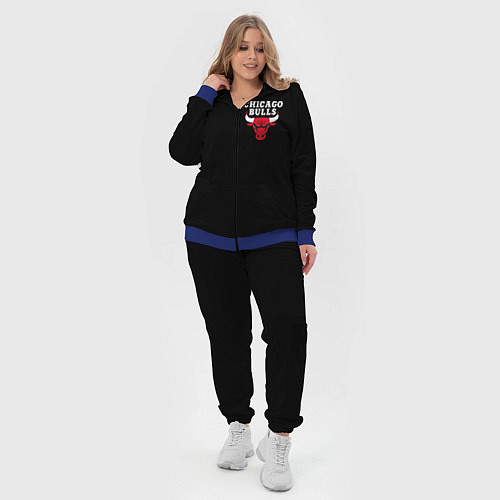 Женский костюм CHICAGO BULLS / 3D-Синий – фото 4