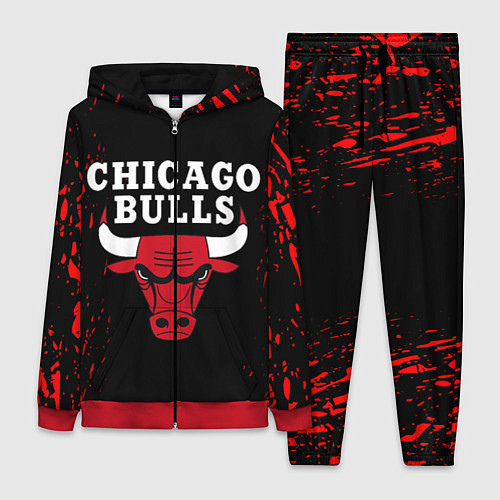 Женский костюм CHICAGO BULLS / 3D-Красный – фото 1