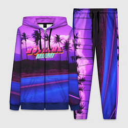 Женский 3D-костюм HOTLINE MIAMI, цвет: 3D-синий
