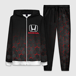 Женский 3D-костюм HONDA, цвет: 3D-белый