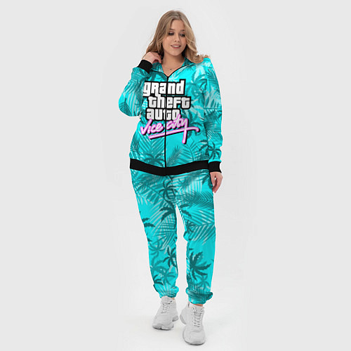 Женский костюм GTA VICE CITY / 3D-Черный – фото 4