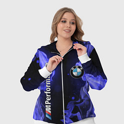 Женский 3D-костюм BMW, цвет: 3D-белый — фото 2