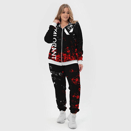 Женский костюм VALORANT / 3D-Белый – фото 4