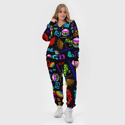 Женский 3D-костюм 6IX9INE, цвет: 3D-черный — фото 2