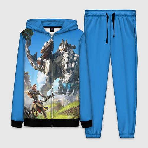 Женский костюм HORIZON ZERO DAWN / 3D-Черный – фото 1