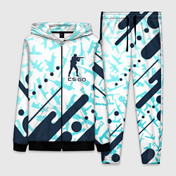 Женский 3D-костюм CS GO КС ГО, цвет: 3D-черный