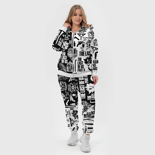 Женский костюм THE LAST OF US 2 / 3D-Белый – фото 4