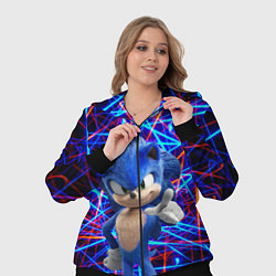 Женский 3D-костюм Sonic, цвет: 3D-черный — фото 2