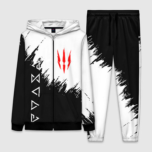 Женский костюм The Witcher / 3D-Черный – фото 1