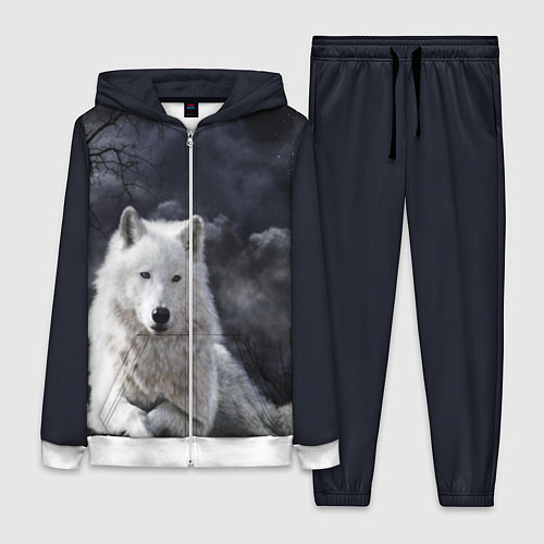 Женский костюм БЕЛЫЙ ВОЛК D / 3D-Белый – фото 1