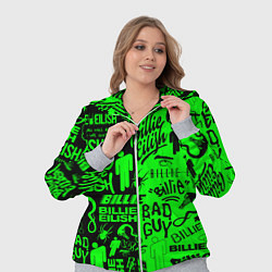 Женский 3D-костюм BILLIE EILISH БИЛЛИ АЙЛИШ, цвет: 3D-меланж — фото 2