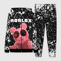 Женский 3D-костюм Roblox Piggy, цвет: 3D-черный