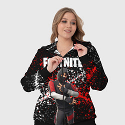 Женский 3D-костюм Fortnite Ikonik, цвет: 3D-черный — фото 2