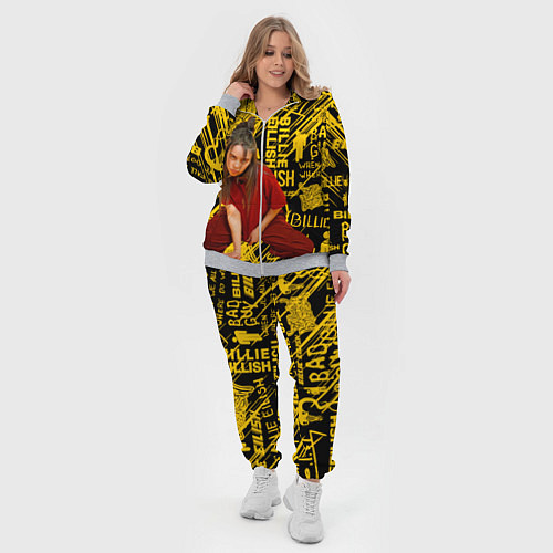 Женский костюм Billie Eilish / 3D-Меланж – фото 4