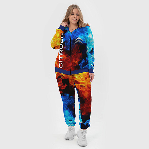 Женский костюм CITROEN / 3D-Синий – фото 4