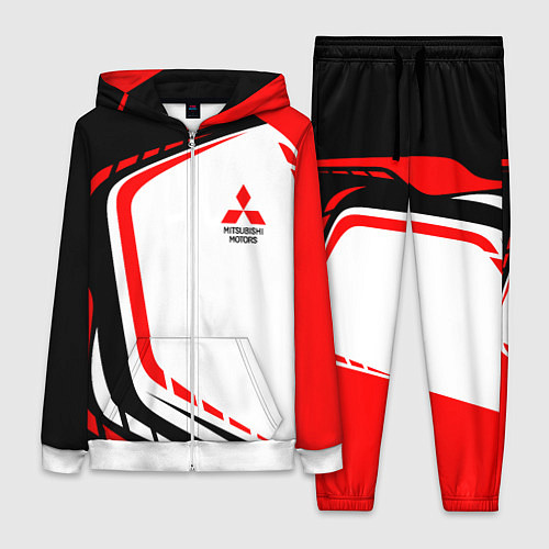 Женский костюм Mitsubishi EVO Uniform / 3D-Белый – фото 1