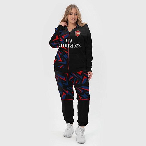 Женский костюм ARSENAL UNIFORM 2020 / 3D-Черный – фото 4