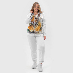 Женский 3D-костюм Tiger Art, цвет: 3D-белый — фото 2