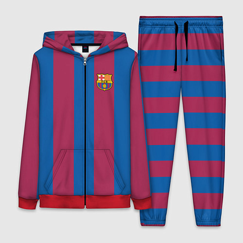 Женский костюм FC Barcelona 2021 / 3D-Красный – фото 1