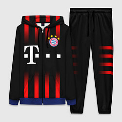 Женский 3D-костюм FC Bayern Munchen, цвет: 3D-синий