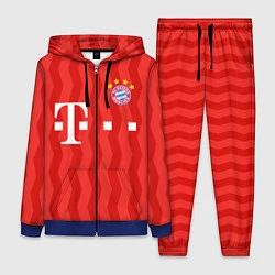 Женский 3D-костюм FC Bayern Munchen униформа, цвет: 3D-синий