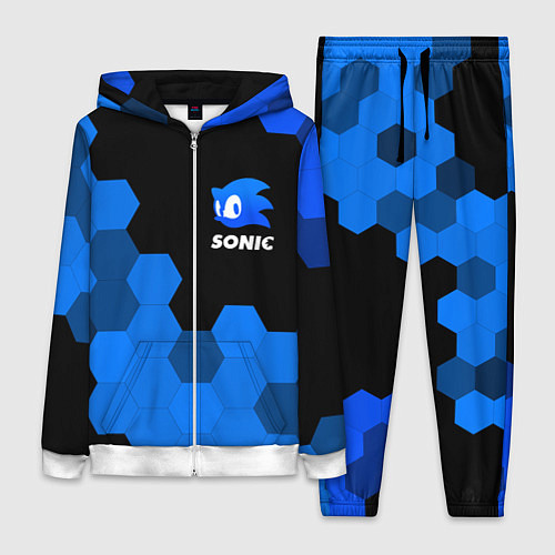 Женский костюм СОНИК SONIC / 3D-Белый – фото 1