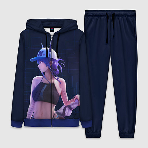 Женский костюм Chen Arknights / 3D-Синий – фото 1