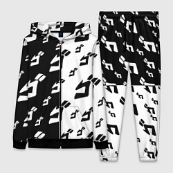 Женский 3D-костюм JoJo Bizarre Adventure, цвет: 3D-черный