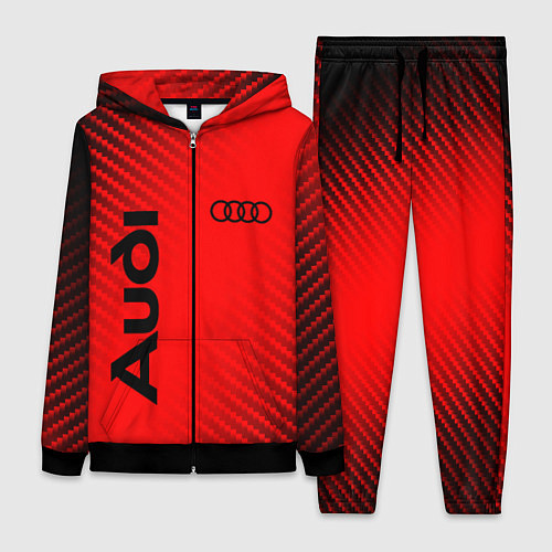 Женский костюм AUDI АУДИ / 3D-Черный – фото 1