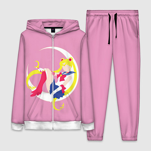 Женский костюм Сейлор мун / 3D-Белый – фото 1