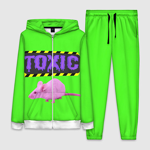 Женский костюм Toxic / 3D-Белый – фото 1