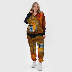 Женский 3D-костюм Лев 3D, цвет: 3D-черный — фото 2