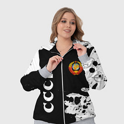 Женский 3D-костюм СССР USSR, цвет: 3D-меланж — фото 2