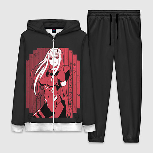 Женский костюм ZeroTwo Darling in the Franx / 3D-Белый – фото 1