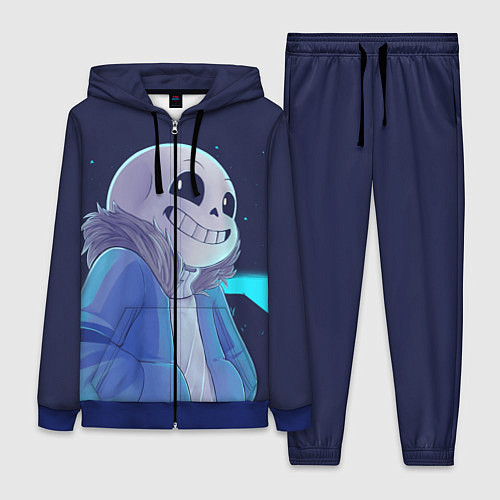 Женский костюм UNDERTALE / 3D-Синий – фото 1