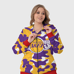 Женский 3D-костюм LA LAKERS ЛЕЙКЕРС, цвет: 3D-красный — фото 2