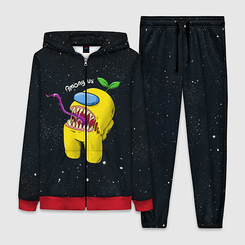 Женский костюм AMONG US / 3D-Красный – фото 1