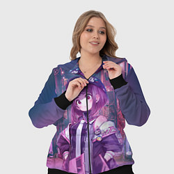 Женский 3D-костюм Урарака Очако, цвет: 3D-черный — фото 2