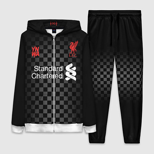 Женский костюм LIVERPOOL резервная 2021 / 3D-Белый – фото 1