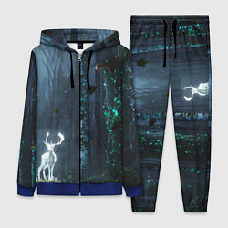 Женский 3D-костюм Олень, цвет: 3D-синий