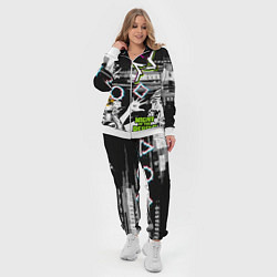 Женский 3D-костюм Watch Dogs, цвет: 3D-белый — фото 2
