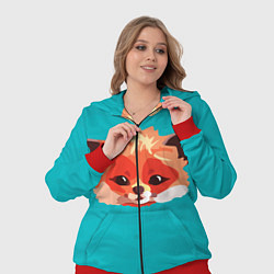 Женский 3D-костюм Лисичка, цвет: 3D-красный — фото 2