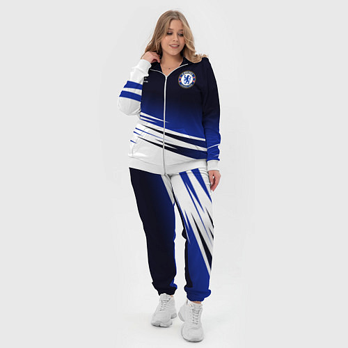 Женский костюм CHELSEA разминочная 1920 / 3D-Белый – фото 4