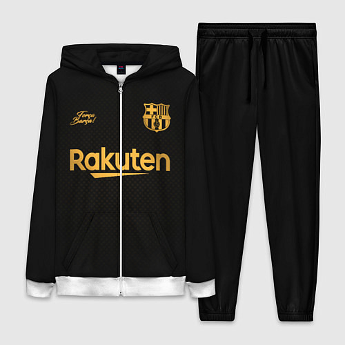 Женский костюм BARCELONA выездная сезон 2021 / 3D-Белый – фото 1