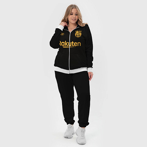 Женский костюм BARCELONA выездная сезон 2021 / 3D-Белый – фото 4