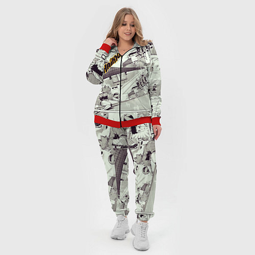 Женский костюм Haikyu / 3D-Красный – фото 4