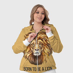 Женский 3D-костюм Рождённый быть львом, цвет: 3D-белый — фото 2
