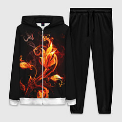 Женский костюм Огненный цветок
